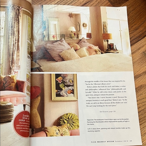 Lot of 4 Flea Market Style Magazine Collection Vintage Antiques Decor Collecting - Picture 5 of 11